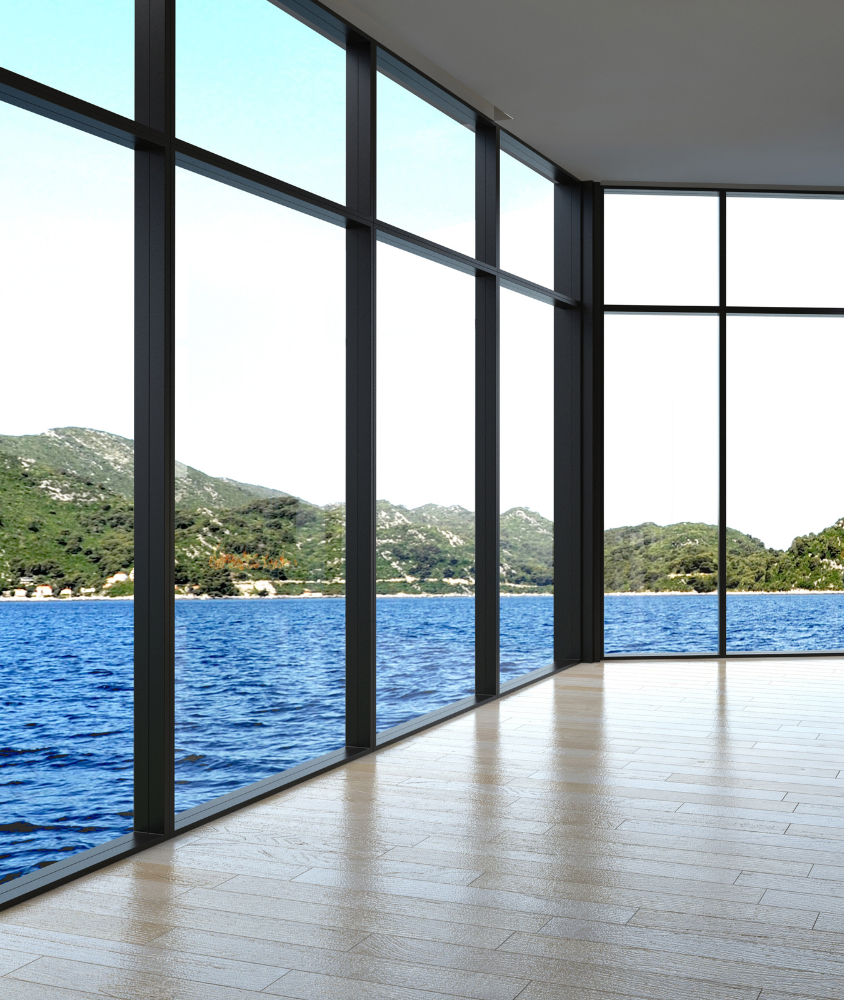 paredes de vidro em Montes Claros